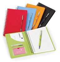 Double Colored Spiral Journals
